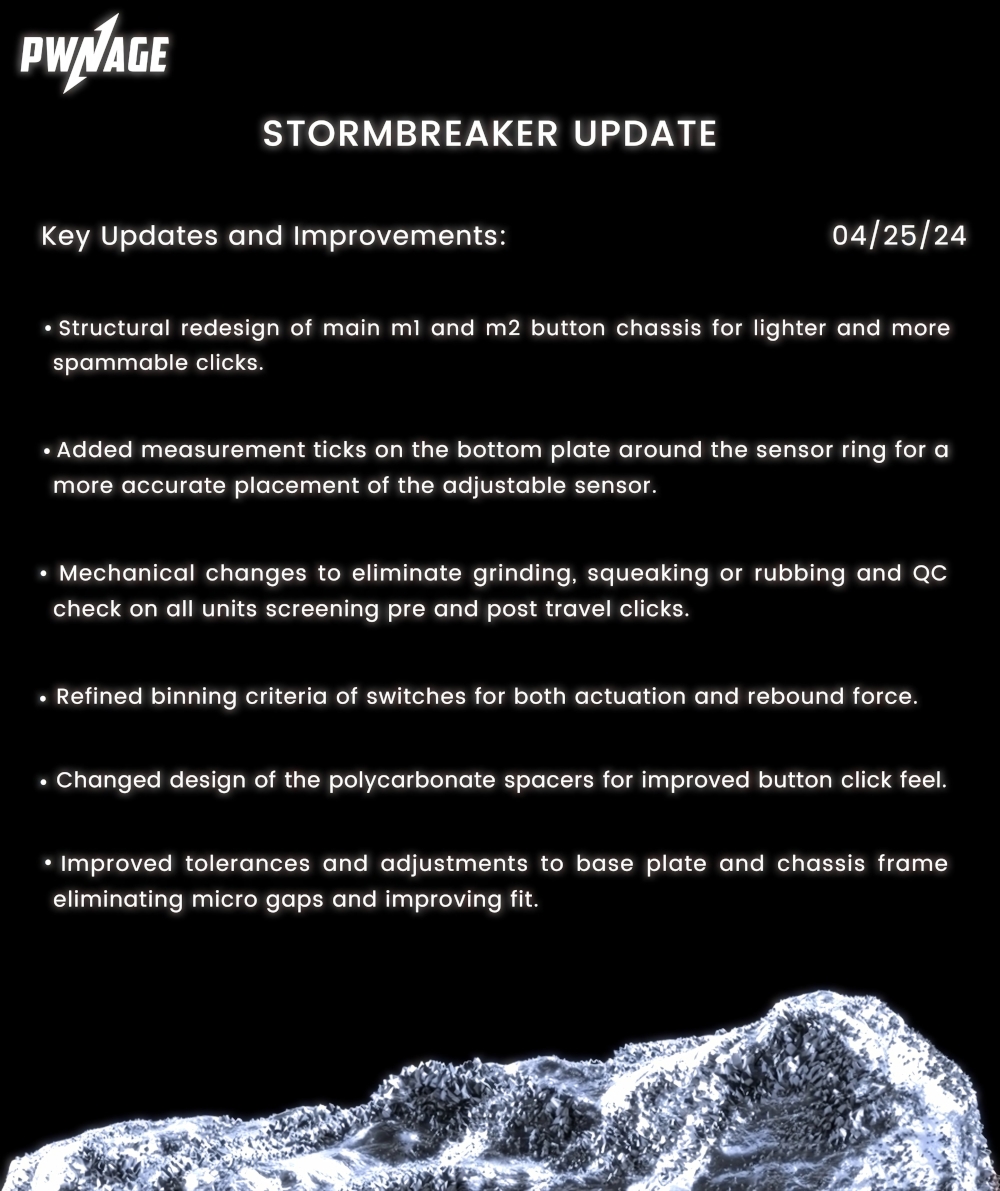 Pwnage StormBreaker updates and improvements